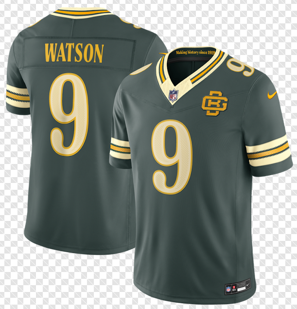 Men Green Bay Packers #9 Watson green 2026 Nike NFL Jersey 0926->women nfl jersey->Women Jersey